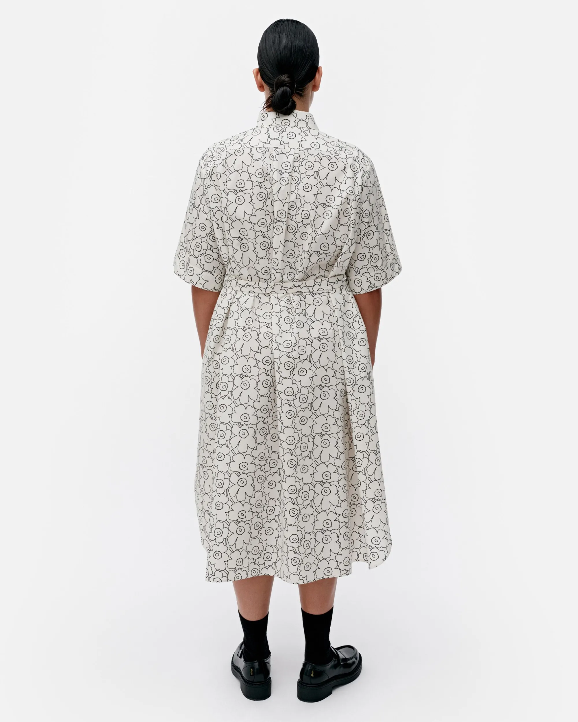 Marimekko Popliini Piirto Unikko