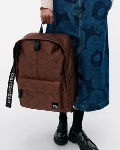 Marimekko Zip Top Backpack Piirto Unikko